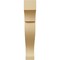 Ekena Millwork 2 1/8"W x 7"D x 12"H Medium Rockport Wood Corbel, Alder CORW02X07X12RKAL - alternate 4